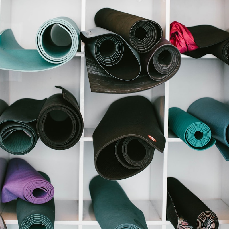 Yoga Mat & Exercise Bands - FREE